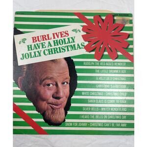 1980 MCA 'Have A Holly Jolly Christmas' Record BURL IVES Rudolph Classic Holiday